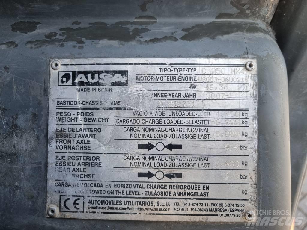 Ausa C 250 H Навантажувачі підвищеної прохідності
