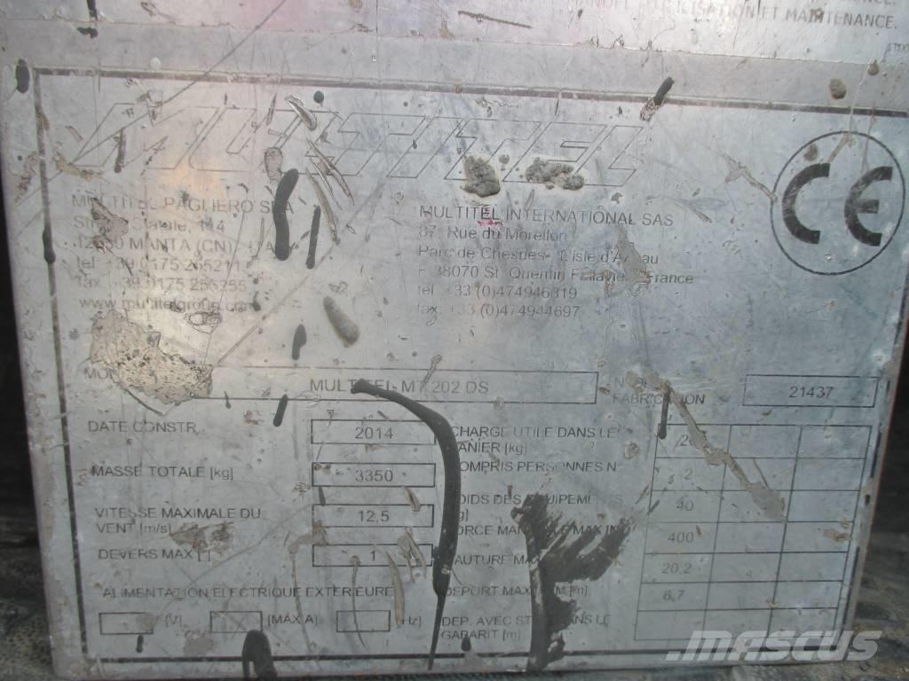 Multitel MT 202 DS Автовишки на базі вантажівки