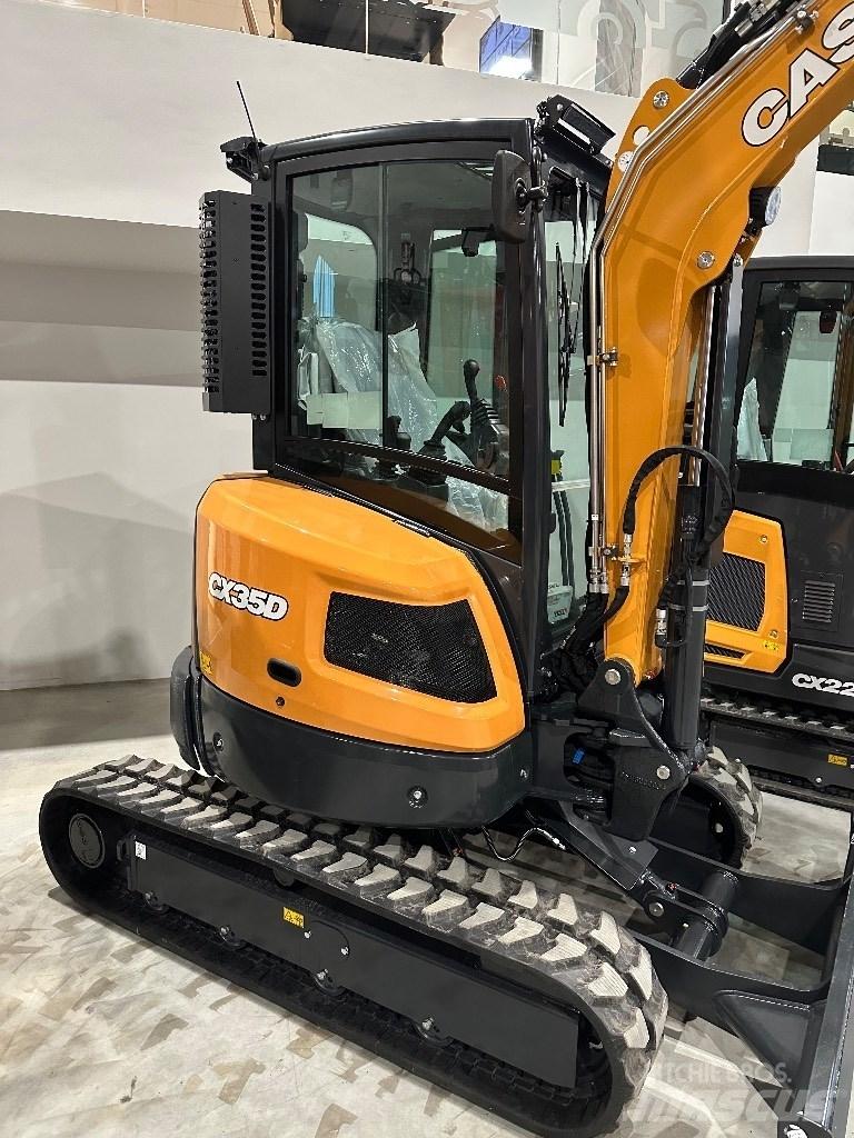CASE CX35D Міні-екскаватори < 7т
