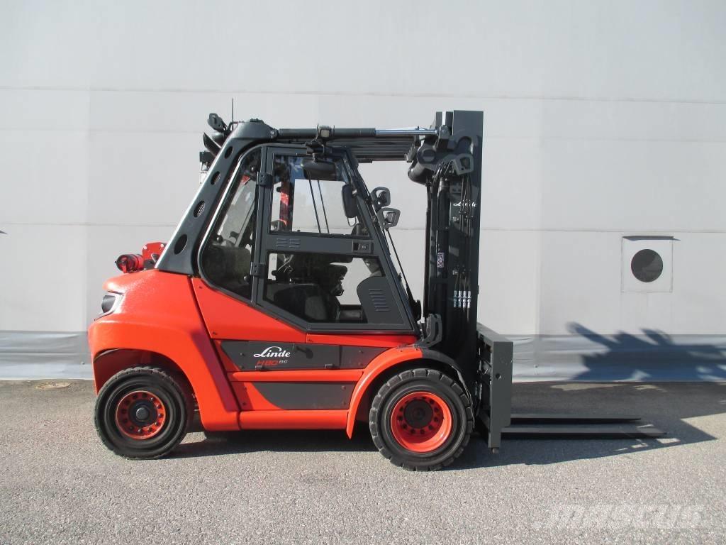 Linde H 80 D Дизельні навантажувачі