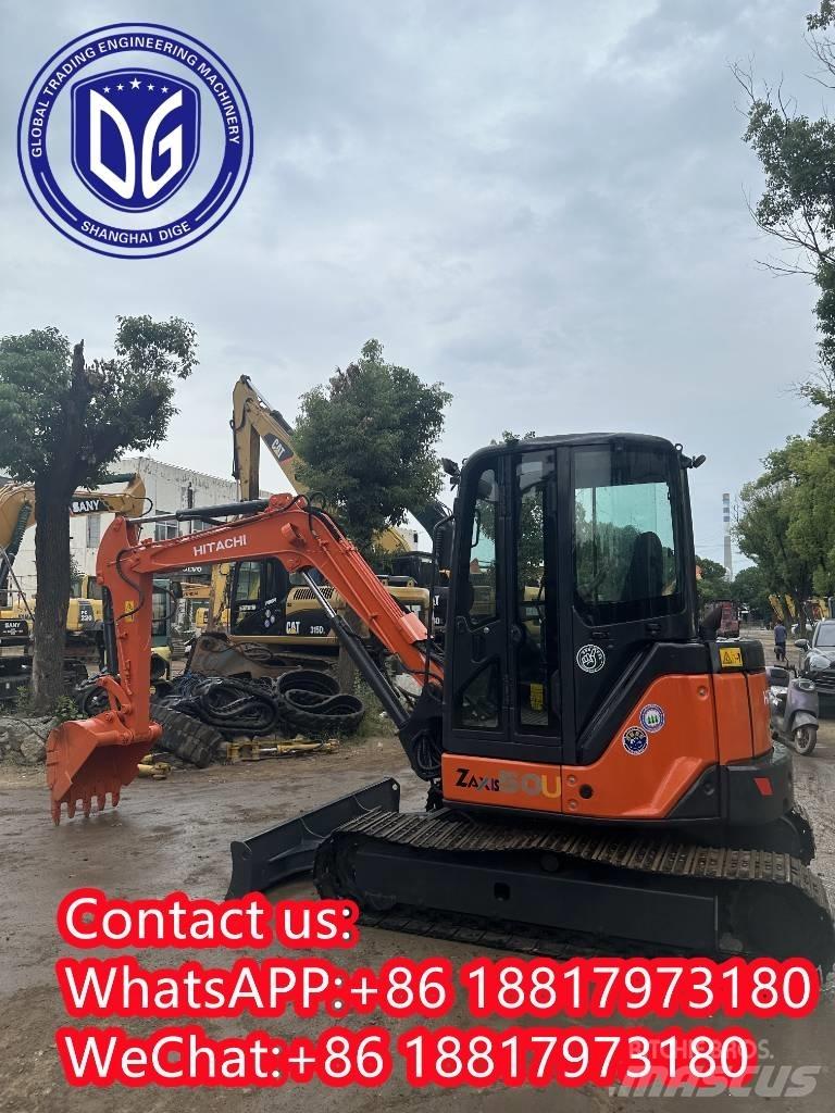 Hitachi ZX 50 U Міні-екскаватори < 7т