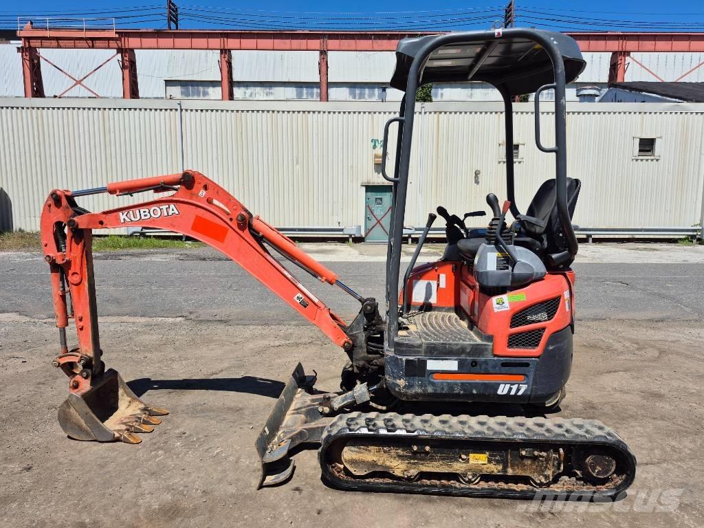 Kubota U 17 Міні-екскаватори < 7т