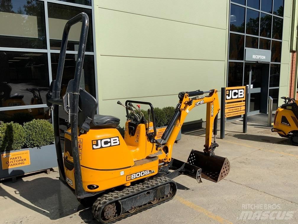 JCB 8008 Міні-екскаватори < 7т