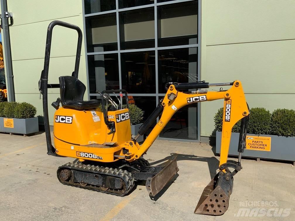 JCB 8008 Міні-екскаватори < 7т