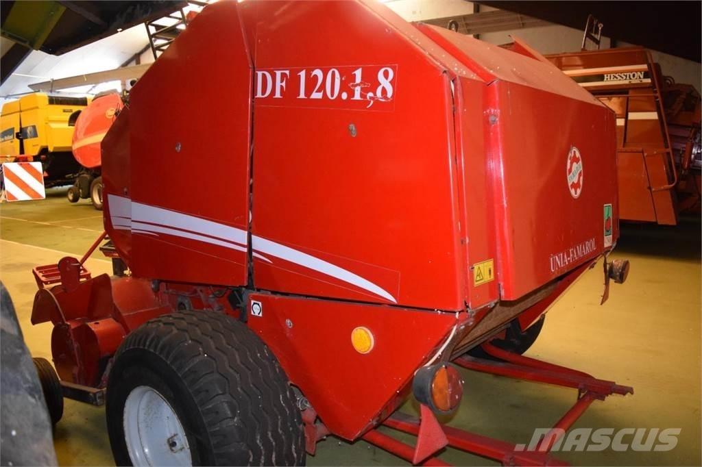 Unia DF 120.1.8 Рулонні прес-підбирачі