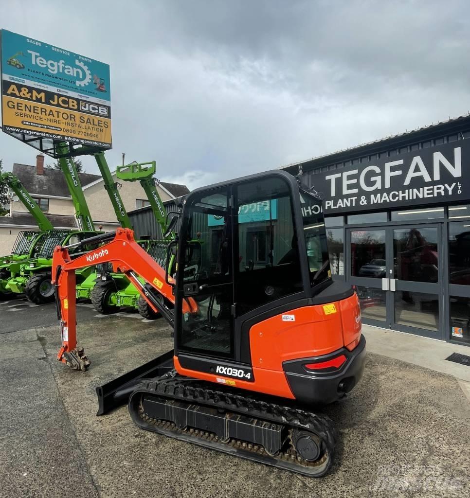 Kubota KX 030-4 Міні-екскаватори < 7т