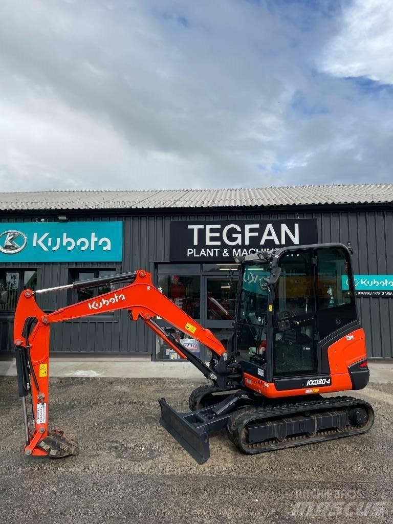 Kubota KX 030-4 Міні-екскаватори < 7т