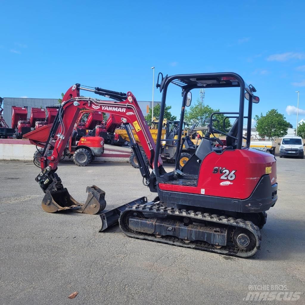 Yanmar SV26 Ess+ Міні-екскаватори < 7т