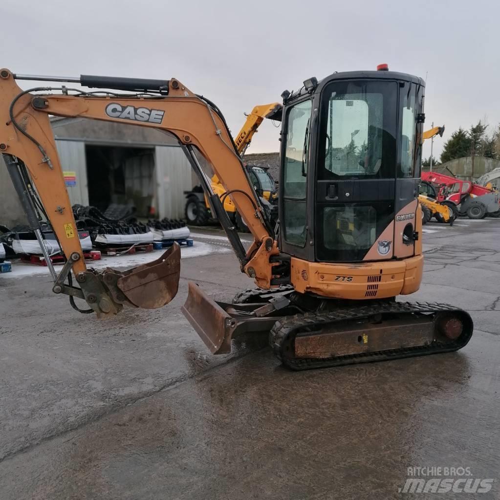 CASE CX 35 B Міні-екскаватори < 7т