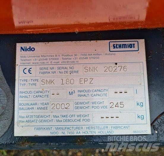 Nido SNK180 EPZ Снігоочищувальні ножі та плуги