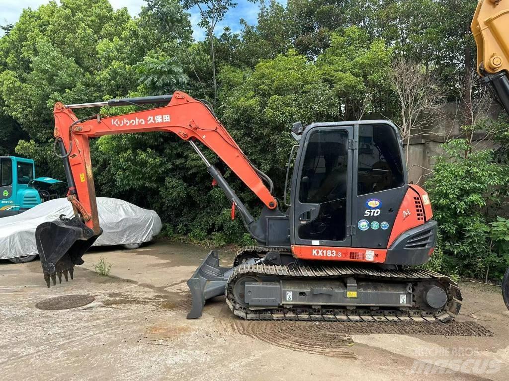 Kubota KX 183 Середні екскаватори 7т. - 12т.