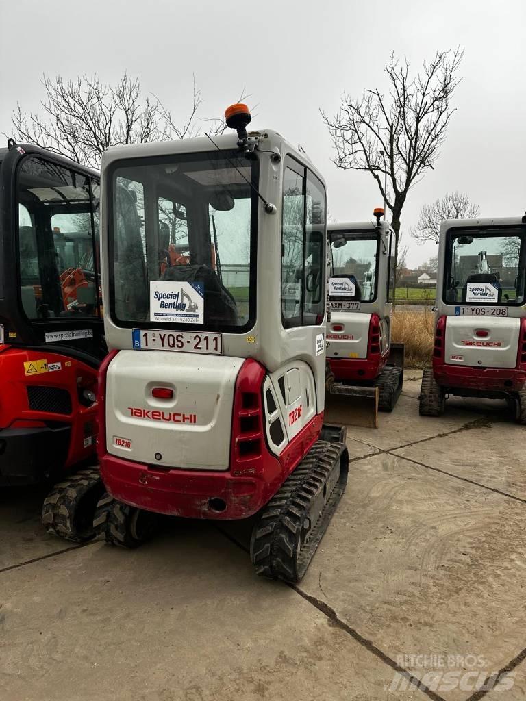 Takeuchi TB 216 Міні-екскаватори < 7т