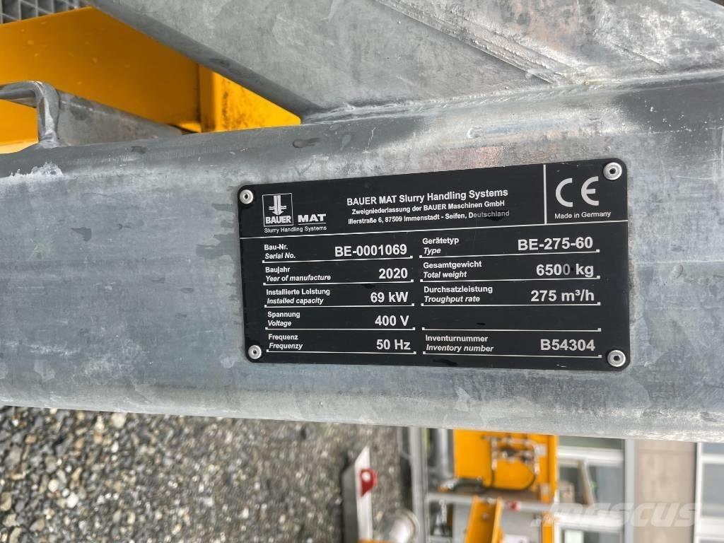 Bauer MAT BE 275-60 Будтехніка - Інші