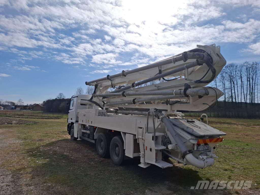 Mercedes-Benz Actros Бетононасоси