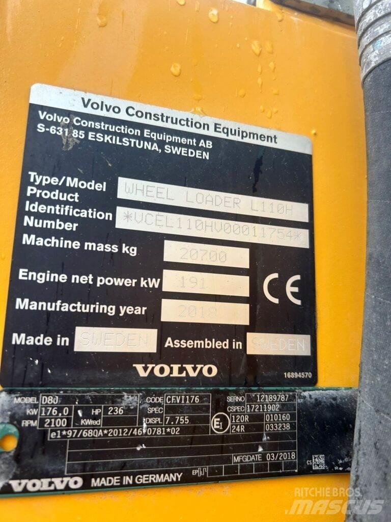 Volvo L110H Фронтальні навантажувачі