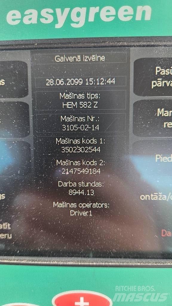 JENZ HEM 582 Z Подрібнювачі деревини