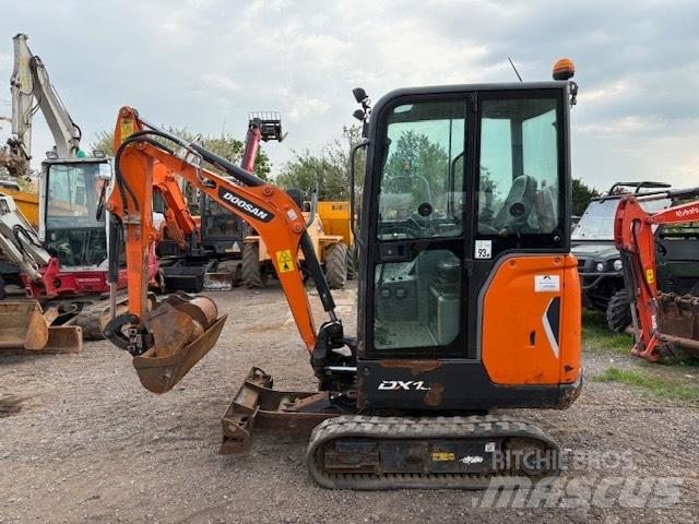 Doosan DX 19 Міні-екскаватори < 7т
