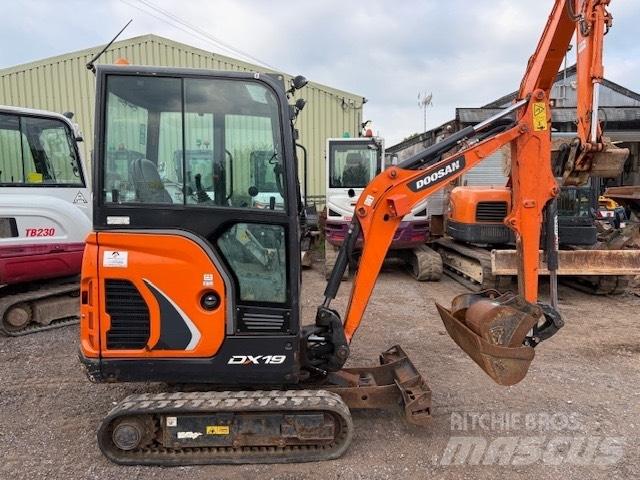 Doosan DX 19 Міні-екскаватори < 7т