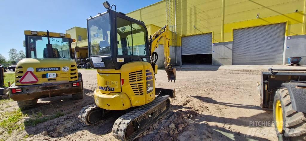 Komatsu PC 26 MR Міні-екскаватори < 7т