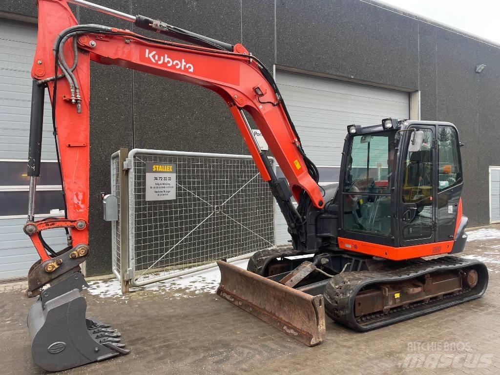 Kubota KX080-4a Середні екскаватори 7т. - 12т.