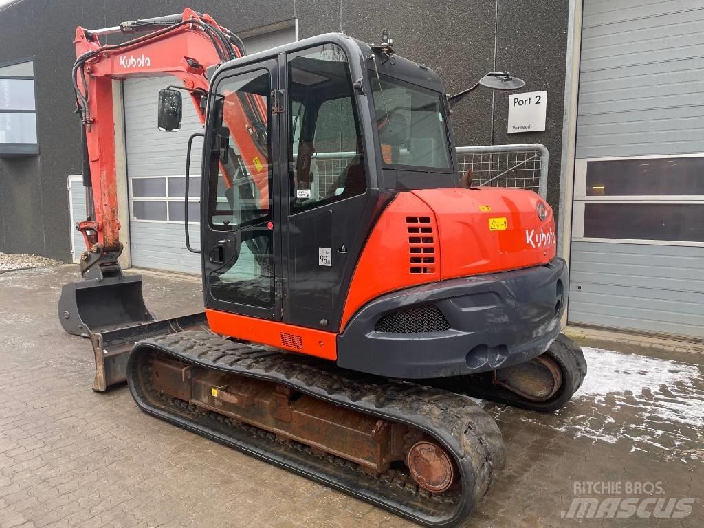Kubota KX080-4a Середні екскаватори 7т. - 12т.
