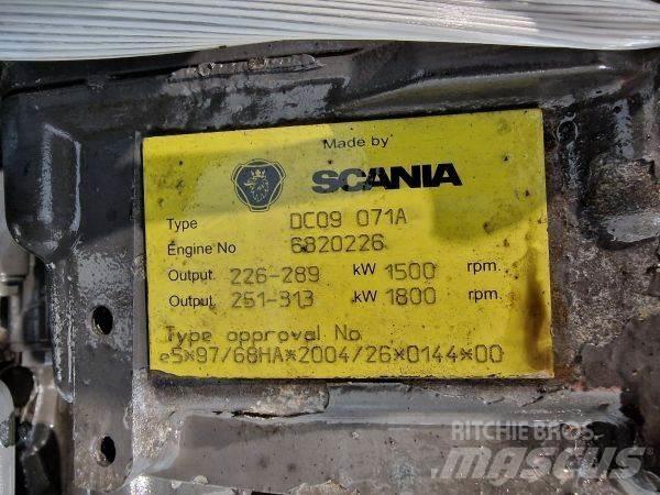 Scania DC09 71A Двигуни