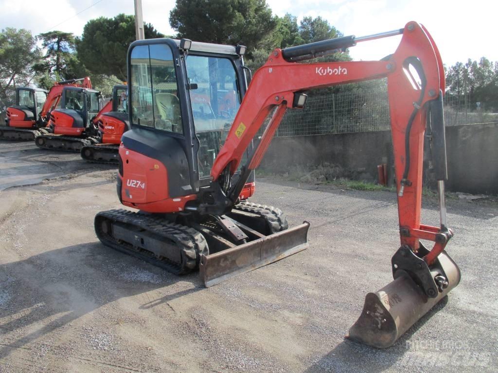 Kubota U 27-4 Міні-екскаватори < 7т