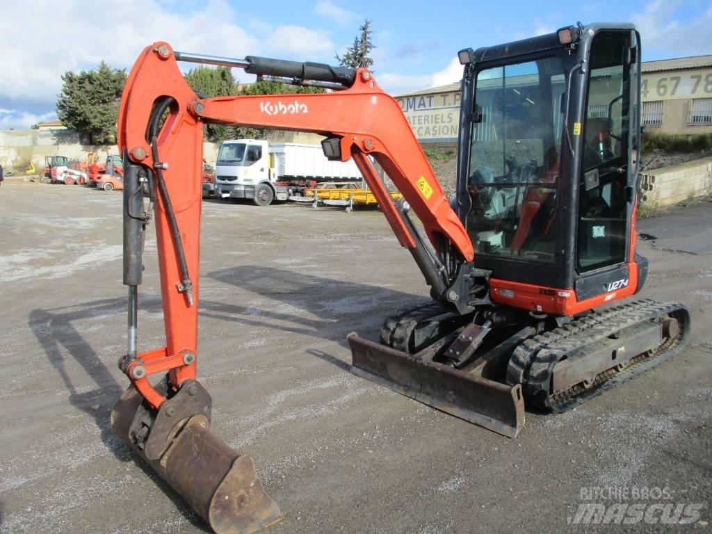 Kubota U 27-4 Міні-екскаватори < 7т