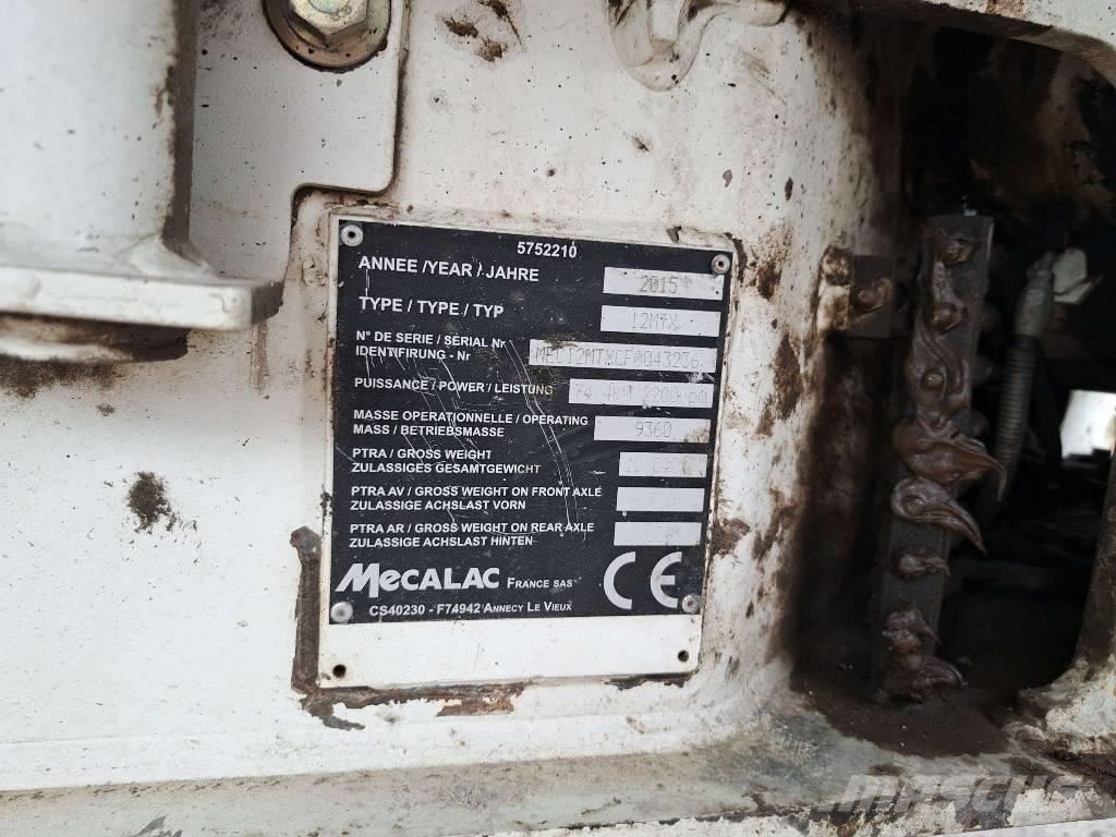 Mecalac 12 MTX Колісні екскаватори