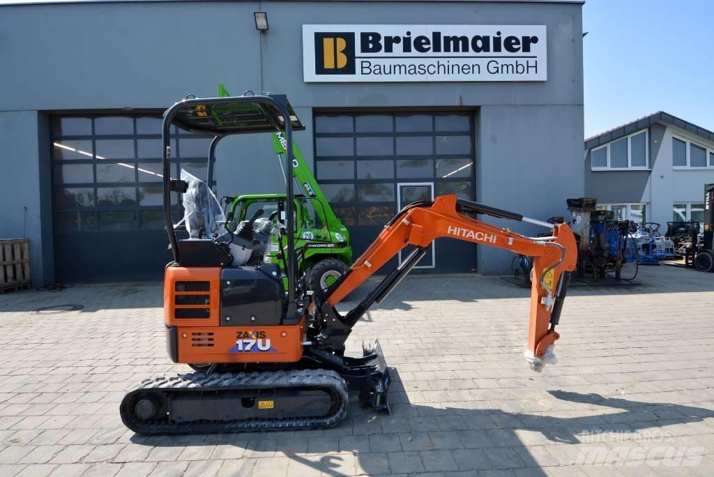 Hitachi ZX 17 U-6 Міні-екскаватори < 7т