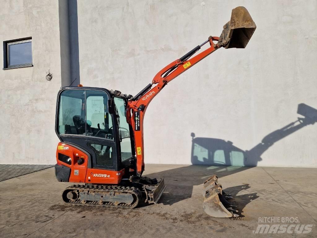 Kubota KX 019-4   P373 Міні-екскаватори < 7т