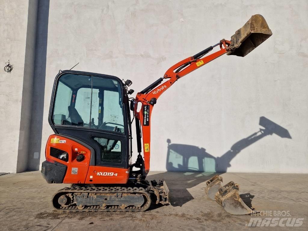 Kubota KX 019-4   P373 Міні-екскаватори < 7т