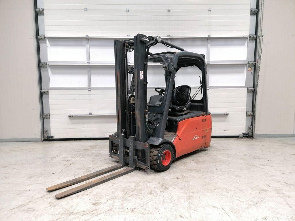 Linde E18L-01 Електронавантажувачі