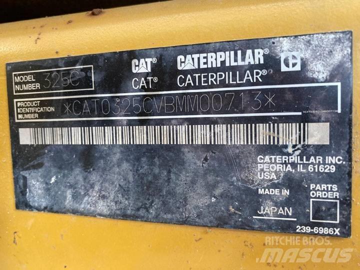 CAT 325CL Гусеничні екскаватори