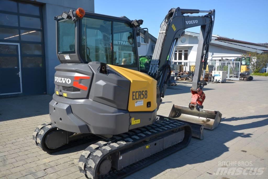 Volvo ECR 58 F Міні-екскаватори < 7т