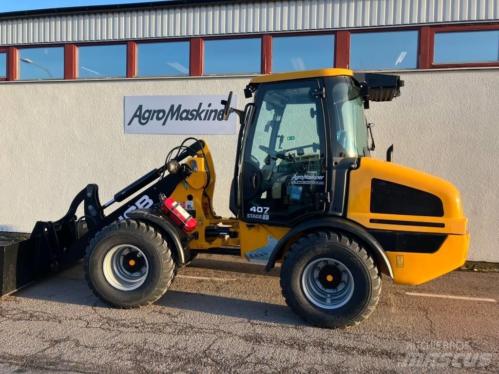 JCB 407 Фронтальні навантажувачі