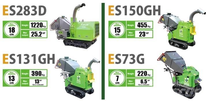  Ohashi ES73G Подрібнювачі деревини