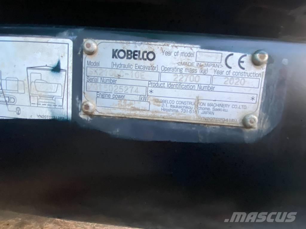 Kobelco SK210LC-10E Гусеничні екскаватори