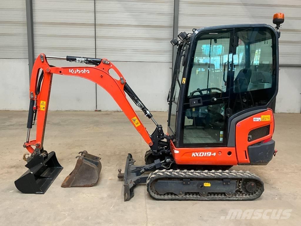 Kubota KX 019-4 Міні-екскаватори < 7т