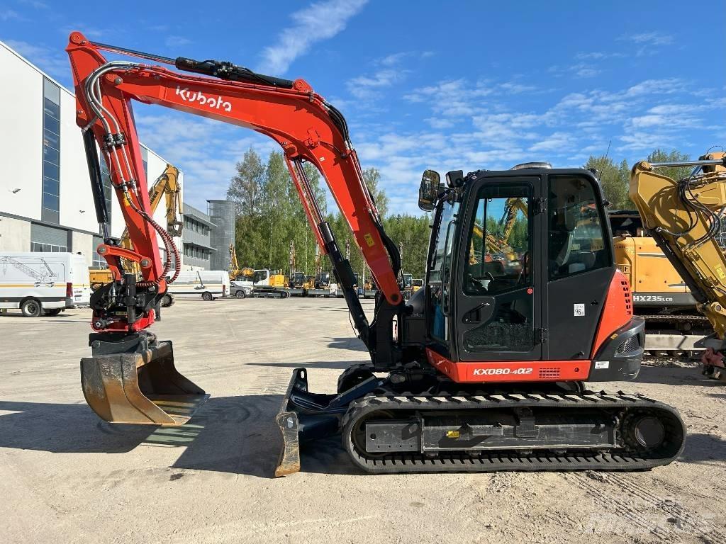 Kubota KX 080-4 A2 Середні екскаватори 7т. - 12т.