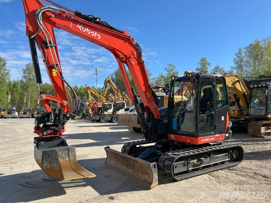 Kubota KX 080-4 A2 Середні екскаватори 7т. - 12т.