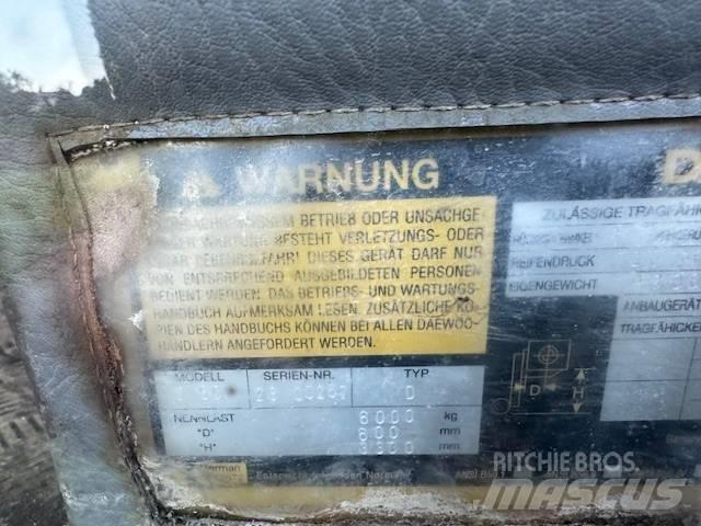 Daewoo 60 Дизельні навантажувачі