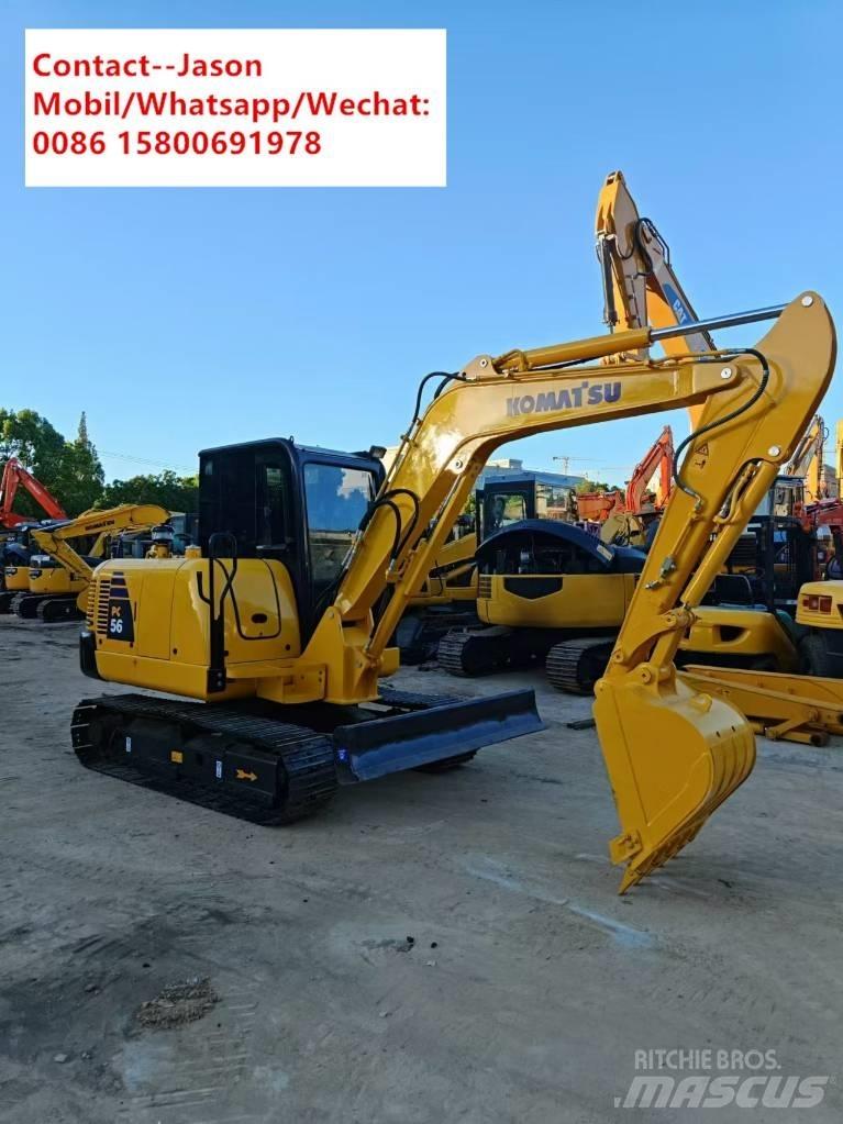 Komatsu PC 56 Міні-екскаватори < 7т