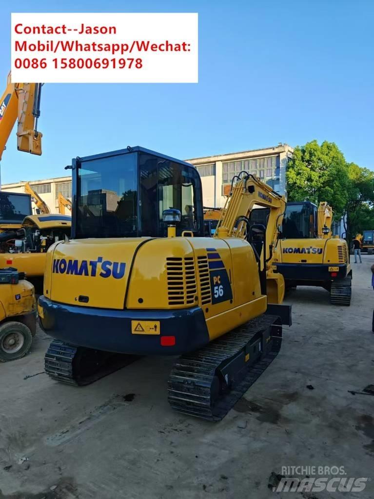 Komatsu PC 56 Міні-екскаватори < 7т