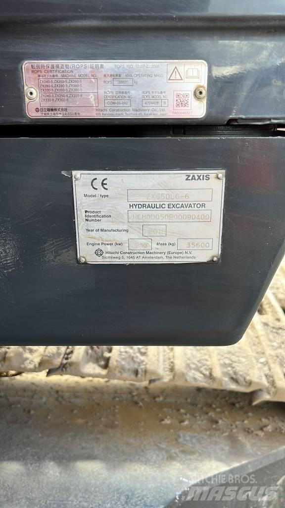 Hitachi ZX350-6 Гусеничні екскаватори