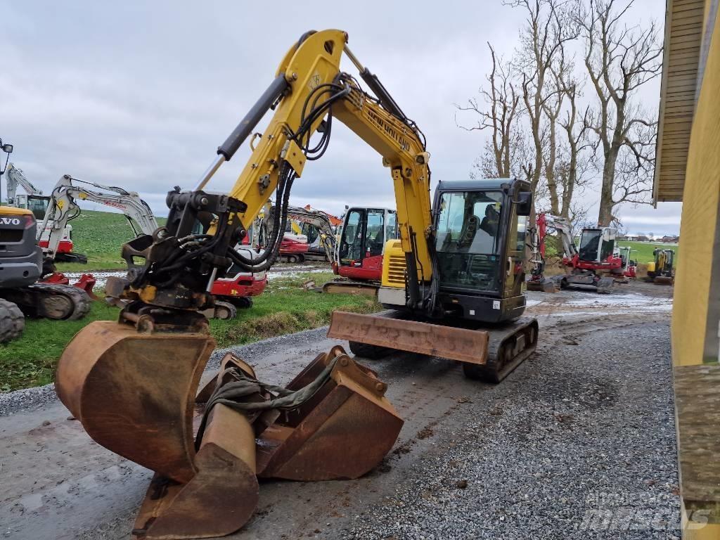 New Holland E60C Міні-екскаватори < 7т