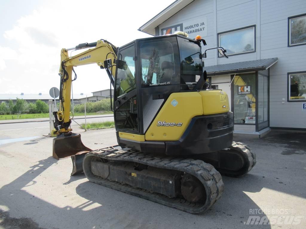 Yanmar SV 100-2A Середні екскаватори 7т. - 12т.
