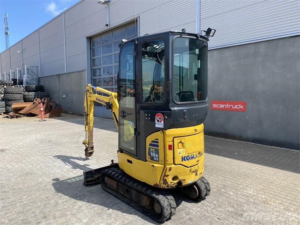 Komatsu PC16R-3HS Колісні екскаватори