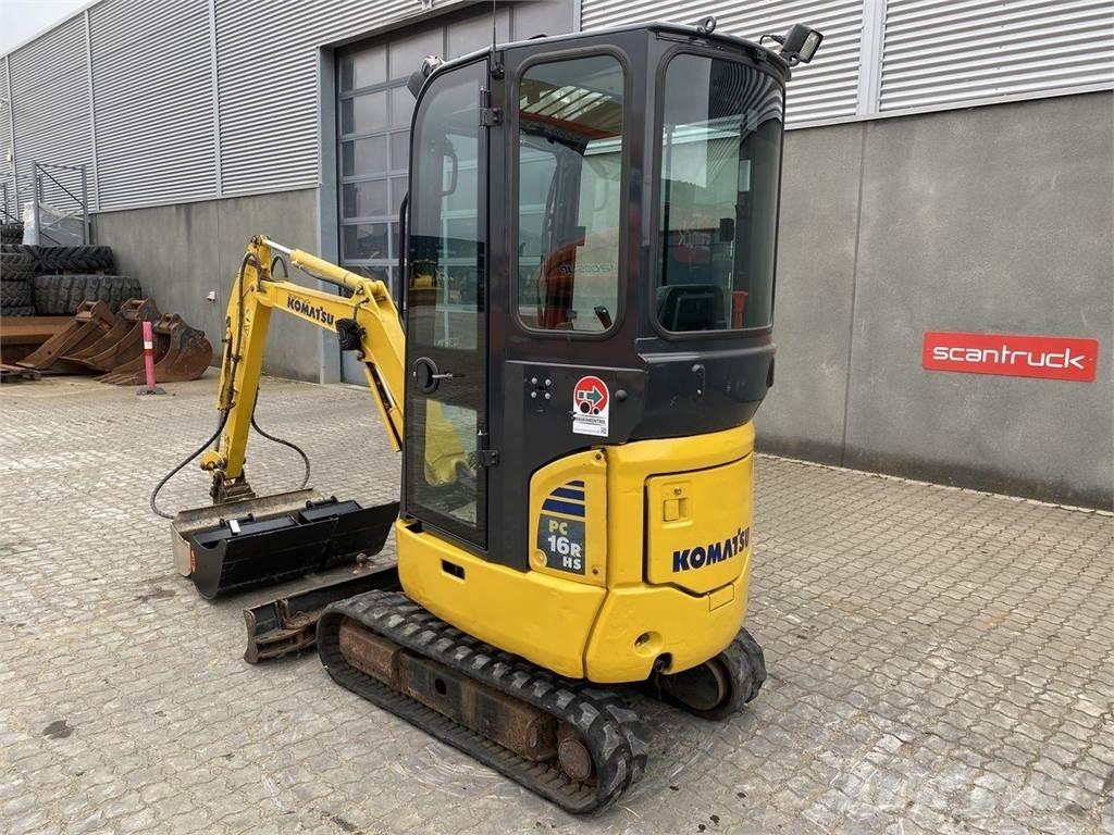 Komatsu PC16R-3HS Колісні екскаватори