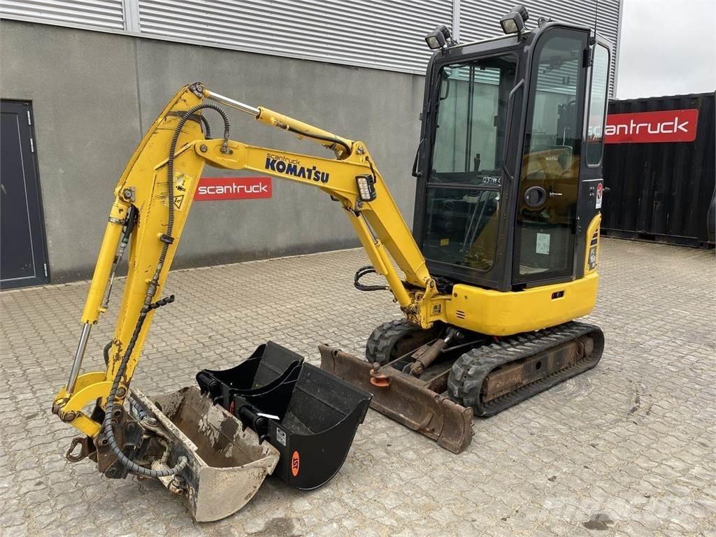 Komatsu PC16R-3HS Колісні екскаватори
